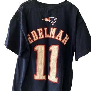 NFL New England Patriots Edelman T-shirt size medium (10/12)